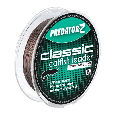 Carp Zoom Predator-Z Classic Catfish Leader Line Повод за Сом