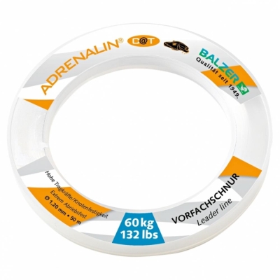 Balzer Adrenalin Leader Line 50м Повод за сом