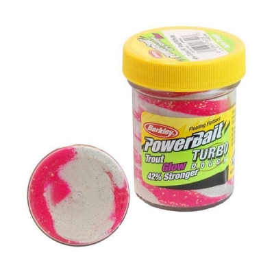 Berkley PB - 42% Stronger Glow Turbo Dough - Glow/Fl.Red/White - /STBTDG-GRW/ 1102745