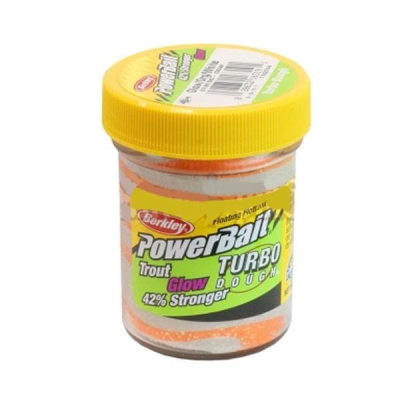 Berkley PB - 42% Stronger Glow Turbo Dough - Glow/Org/White - /STBTDG-GOW/ 1102744