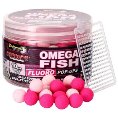 Starbaits Pop Up Fluoro 10mm 60g Флуоресцентни плуващи топчета